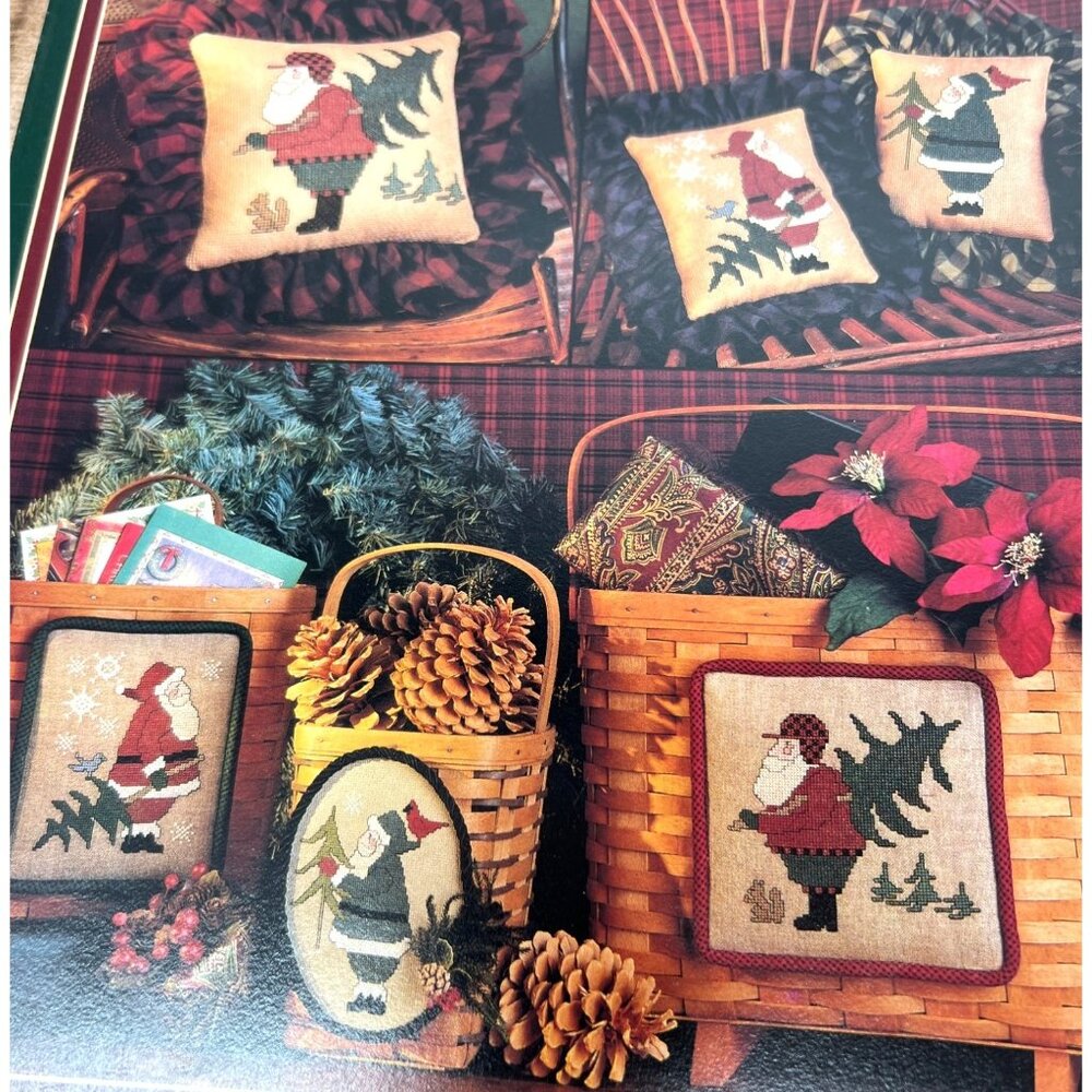 Santas Tree Farm Cross Stitch Pattern Booklet By The Needl Love Company